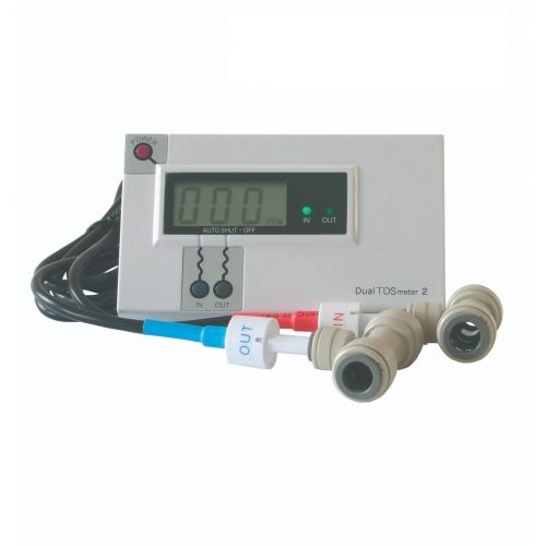 TDS meter - 1xIN - 1xOUT geplaatst (inclusief koppelingen en