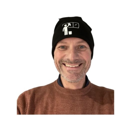 Beanie Zwart muts